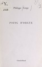 Télécharger le livre :  Poing d'orgue