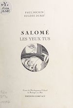 Télécharger le livre :  Salomé, les yeux tus