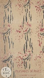 Télécharger le livre :  Paysages de Paris
