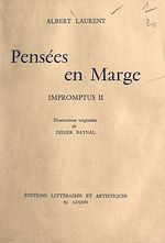 Télécharger le livre :  Impromptus (2). Pensées en marge