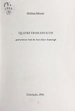 Télécharger le livre :  Quatre trois deux un