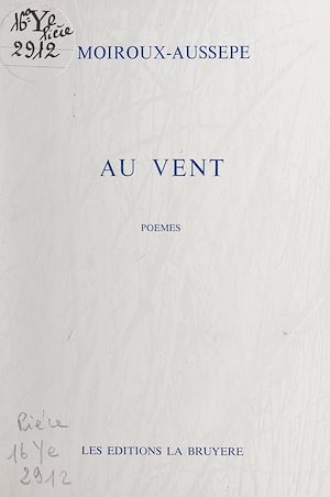 Téléchargez le livre :  Au vent