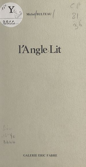 Téléchargez le livre :  L'angle-lit