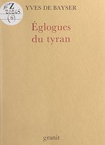 Télécharger le livre :  Églogues du tyran