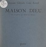Télécharger le livre :  Maison Dieu : l'Ave