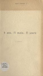 Télécharger le livre :  4 ans, 11 mois, 11 jours