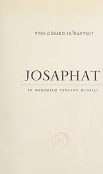 Télécharger le livre :  Josaphat