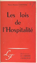 Télécharger le livre :  Les lois de l'hospitalité