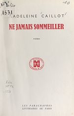 Télécharger le livre :  Ne jamais sommeiller