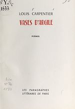 Télécharger le livre :  Vases d'argile