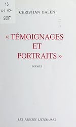 Télécharger le livre :  Témoignages et portraits
