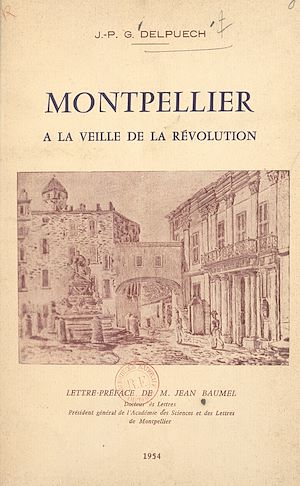 Téléchargez le livre :  Montpellier à la veille de la Révolution