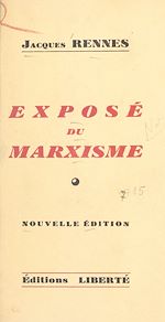 Télécharger le livre :  Exposé du marxisme