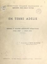 Télécharger le livre :  En terre Adélie