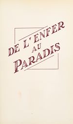 Télécharger le livre :  De l'enfer au paradis