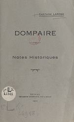Télécharger le livre :  Dompaire