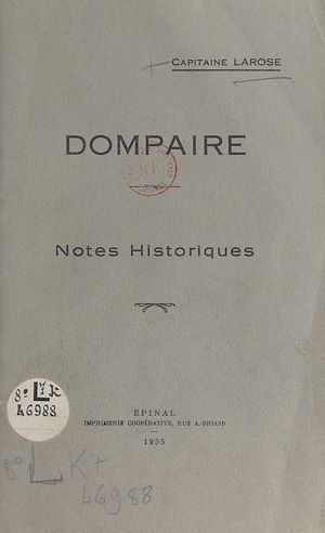 Téléchargez le livre :  Dompaire