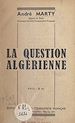 Télécharger le livre :  La question algérienne