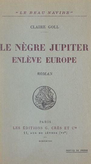 Téléchargez le livre :  Le nègre Jupiter enlève Europe
