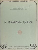 Télécharger le livre :  A.-R. Lesage : Gil Blas (1)