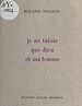 Télécharger le livre :  Je ne tutoie que Dieu et ma femme