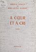 Télécharger le livre :  À cœur et à cri