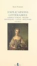 Télécharger le livre :  Explications littéraires (2). Mme de La Fayette, Chateaubriand, Mallarmé, Giraudoux