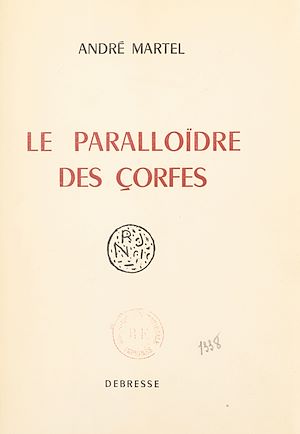 Téléchargez le livre :  Le paralloïdre des çorfes