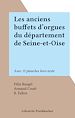 Télécharger le livre :  Les anciens buffets d'orgues du département de Seine-et-Oise