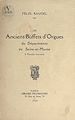 Télécharger le livre :  Les anciens buffets d'orgues du département de Seine-et-Marne