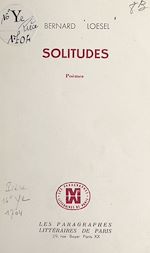 Télécharger le livre :  Solitudes