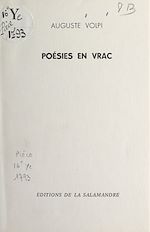 Télécharger le livre :  Poésies en vrac