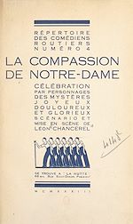 Télécharger le livre :  La compassion de Notre-Dame
