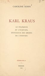 Télécharger le livre :  Karl Kraus