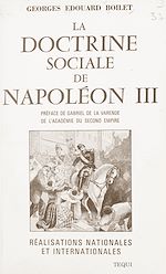 Télécharger le livre :  La doctrine sociale de Napoléon III