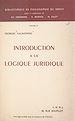 Télécharger le livre :  Introduction à la logique juridique