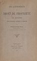 Télécharger le livre :  De l'étendue du droit de propriété en Égypte