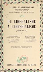 Télécharger le livre :  Du libéralisme à l'impérialisme : 1860-1878