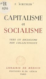 Télécharger le livre :  Capitalisme et socialisme