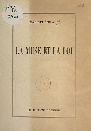 Téléchargez le livre :  La muse et la loi
