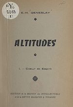 Download this eBook Altitudes (1). Cœur et esprit
