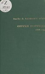 Télécharger le livre :  Œuvre poétique, 1888-1958