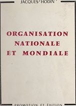 Download this eBook Organisation nationale et mondiale