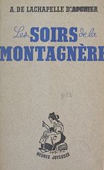 Télécharger le livre :  Les soirs de la montagnère
