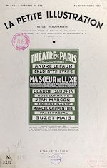 Télécharger le livre :  Ma sœur de luxe