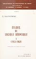 Télécharger le livre :  Études de logique déontique (1). 1953-1969