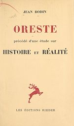 Télécharger le livre :  Oreste