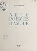 Télécharger le livre :  Neuf poèmes d'amour