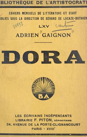 Téléchargez le livre :  Dora