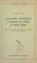 Télécharger le livre :  Associations coopératives et groupes de loisirs en milieu rural